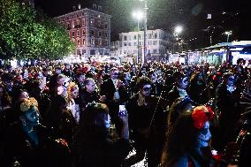 Day of the Dead Parade in Milan