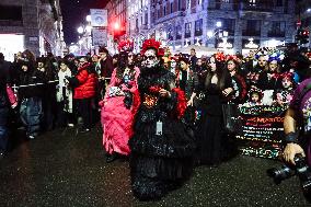 Day of the Dead Parade in Milan