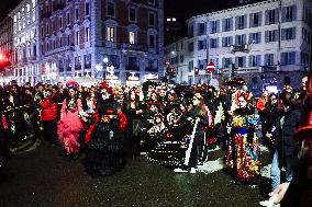 Day of the Dead Parade in Milan