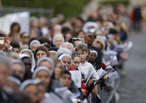 Pope Leone XIV Celebrates Mass at Verano Cemetery - Rome