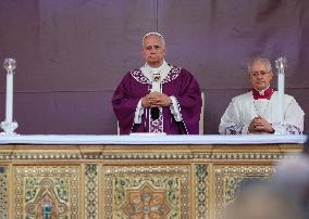Pope Leone XIV Celebrates Mass at Verano Cemetery - Rome