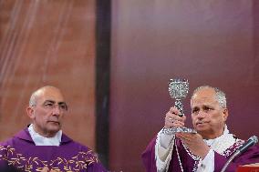 Pope Leone XIV Celebrates Mass at Verano Cemetery - Rome