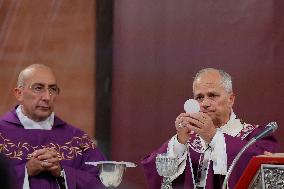 Pope Leone XIV Celebrates Mass at Verano Cemetery - Rome