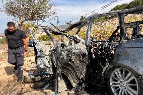 Israeli Attack in Kfar Roummane - Lebanon