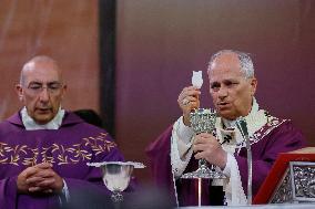 Pope Leone XIV Celebrates Mass at Verano Cemetery - Rome