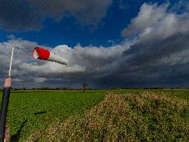 Illustration - Cloudy Weather in Normandy - France