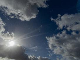 Illustration - Cloudy Weather in Normandy - France