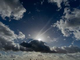 Illustration - Cloudy Weather in Normandy - France