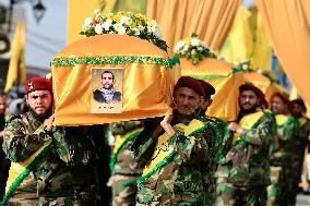 Funeral of The Victims of Israeli Airstrikes - Lebanon