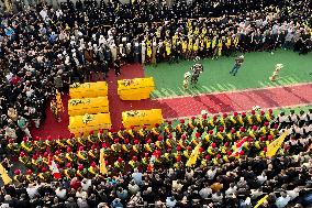 Funeral of The Victims of Israeli Airstrikes - Lebanon
