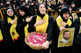 Funeral of The Victims of Israeli Airstrikes - Lebanon