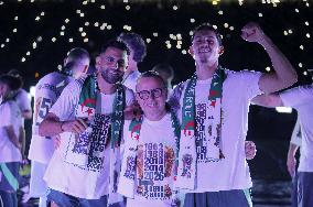 Algeria National Team Celebrates World Cup Qualification - Tizi Ouzou