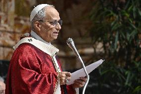 Pope Leo XIV At Mass For Deceased Pope Francis And Prelates - Vatican