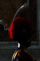 Pope Leo XIV Presides Over A Mass In Suffrage For The Late Pope Francis - Vatican