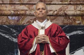 Pope Leo XIV Presides Over A Mass In Suffrage For The Late Pope Francis - Vatican