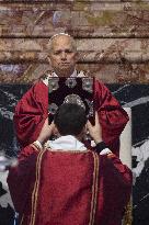 Pope Leo XIV Presides Over A Mass In Suffrage For The Late Pope Francis - Vatican