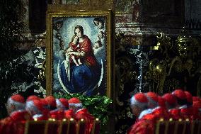 Pope Leo XIV Presides Over A Mass In Suffrage For The Late Pope Francis - Vatican