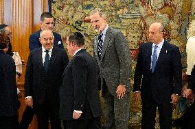 King Felipe VI Receives Jewish Community Delegation - Spain