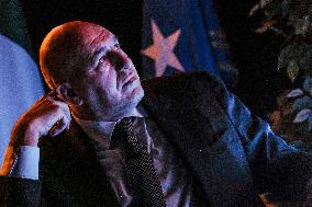 Italian Defense Minister Guido Crosetto At The Presentation Of The First Defense Calendar - Rome