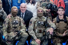 Italian Defense Minister Guido Crosetto At The Presentation Of The First Defense Calendar - Rome