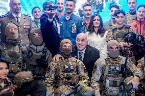 Italian Defense Minister Guido Crosetto At The Presentation Of The First Defense Calendar - Rome