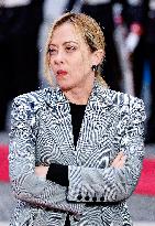 PM Giorgia Meloni Meets With Gabonese President Brice Clotaire Oligui Nguema - Rome