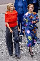 Queen Maxima Visits the Municipality of Haarlem - Netherlands
