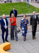 Queen Maxima Visits the Municipality of Haarlem - Netherlands