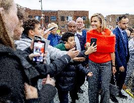 Queen Maxima Visits the Municipality of Haarlem - Netherlands