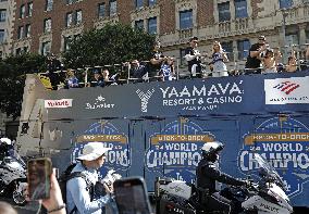 Dodgers World Series victory parade