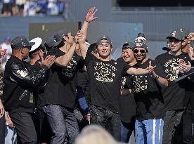 Dodgers' World Series victory celebration