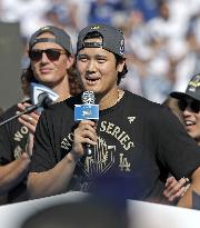 Dodgers' World Series victory celebration