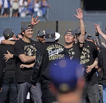 Dodgers' World Series victory celebration