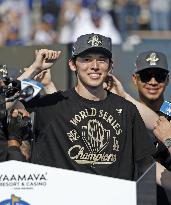 Dodgers' World Series victory celebration