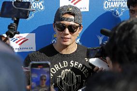 Dodgers' World Series victory celebration