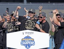 Dodgers' World Series victory celebration