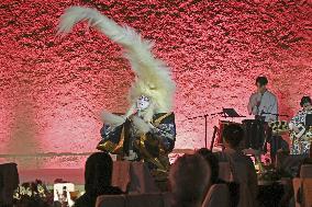 Kabuki performance in Saudi Arabia