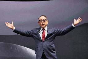 Japan Mobility Show 2025 Akio Toyoda, Chairman and CEO of Toyota Motor Corporation