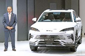 Japan Mobility Show 2025 BYD Press Briefing