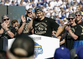Dodgers' World Series victory celebration
