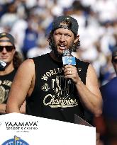 Dodgers' World Series victory celebration