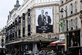 Illustration - Shein Store At BHV - Paris