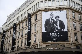 Illustration - Shein Store At BHV - Paris