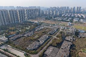 Evergrande Junting Project Unfinished Construction Site