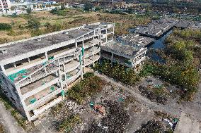 Evergrande Junting Project Unfinished Construction Site
