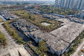 Evergrande Junting Project Unfinished Construction Site