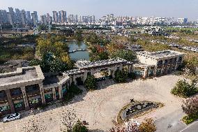 Evergrande Junting Project Unfinished Construction Site