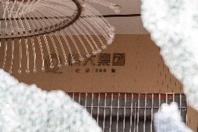 Evergrande Junting Project Unfinished Construction Site