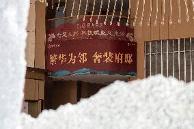 Evergrande Junting Project Unfinished Construction Site