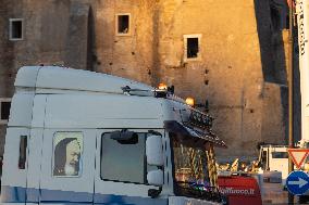 Worker Dies in Medieval Tower Collapse - Rome